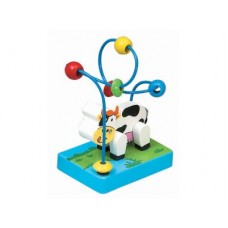 Wooden Roller Coaster Maze - Cow Wooden Roller Coaster Maze - Cow